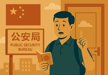 How to Inform Local Authorities of Your Departure from China