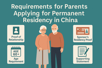 Requirements for Parents Applying for Permanent Residency in China