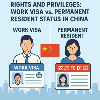 Rights and Privileges: Work Visa vs. Permanent Resident Status
