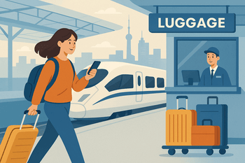 China's New Railway Luggage Service - Travel Light at 19 Stations