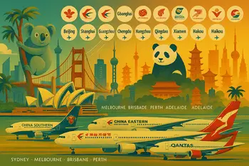 Flights to China from Australia