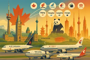 Flights to China from Canada