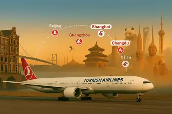 Flights to China from Turkey