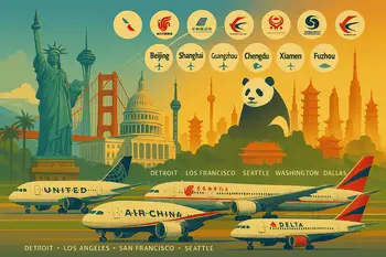 Flights to China from USA