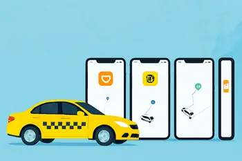 Taxi apps in China