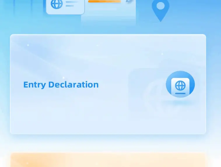 China Online Arrival Card