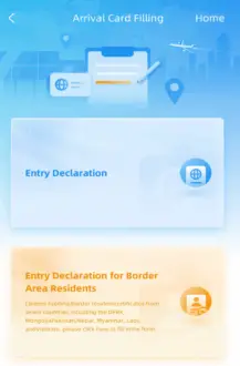 China Online Arrival Card