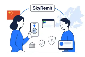 send Money from China to Europe