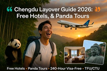 🛫 Chengdu Layover Guide 2026: Free Hotels,  & Panda Tours
