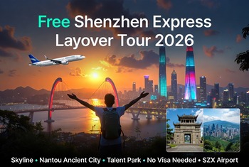 🛫 Free Shenzhen Express Layover Tour 2026
